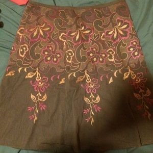 Women’s Long Linen Skirt